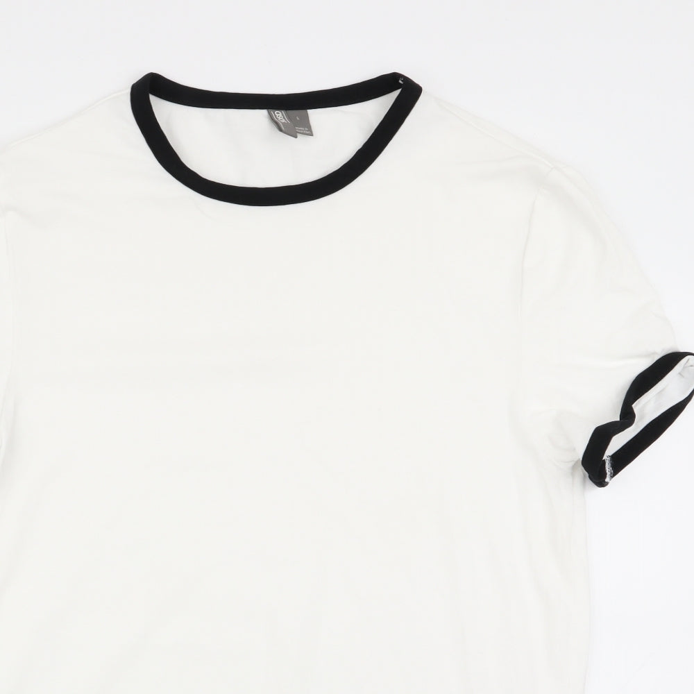ASOS Mens White    T-Shirt Size L