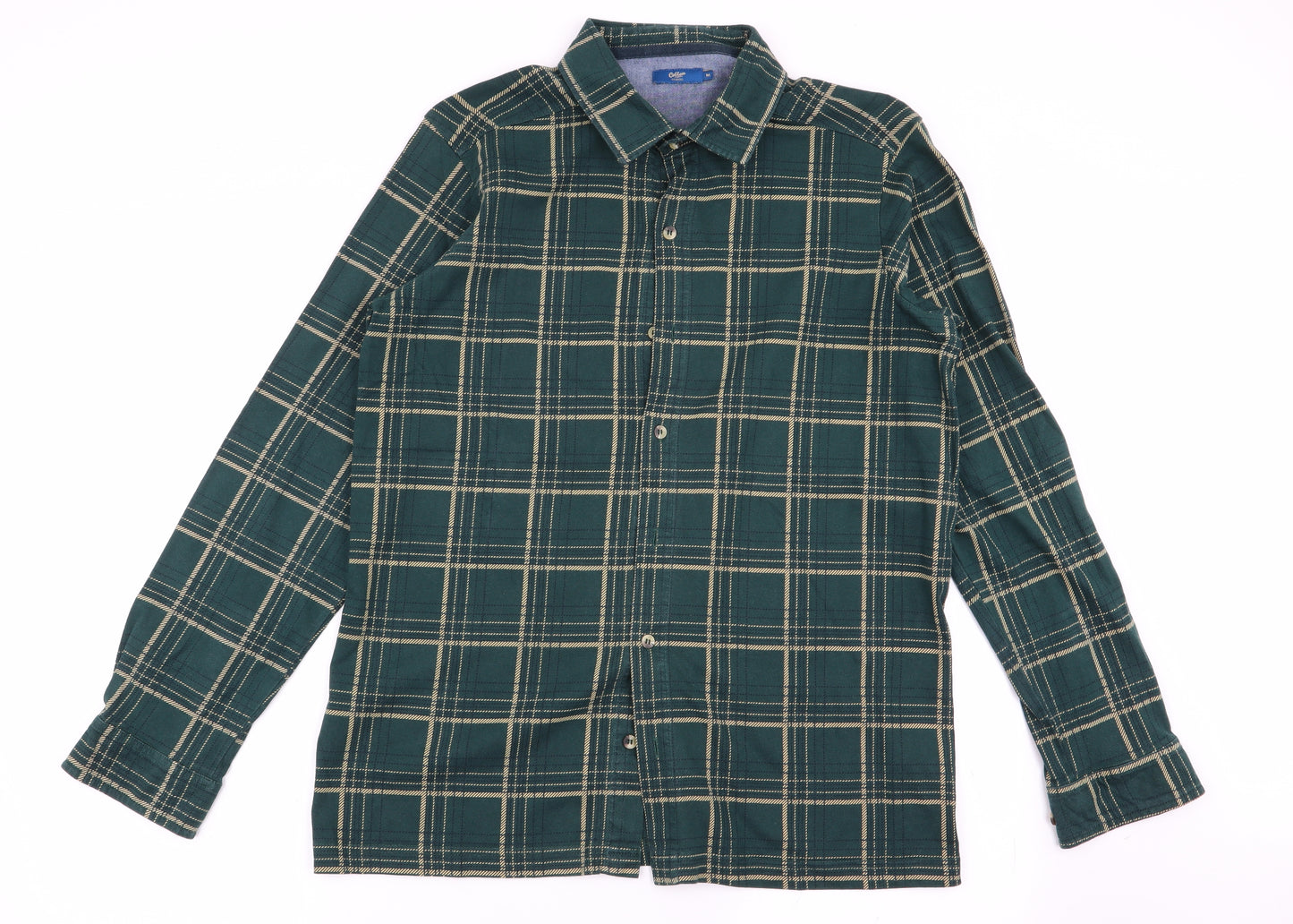 Cotton Traders Mens Multicoloured Check   Button-Up Size M