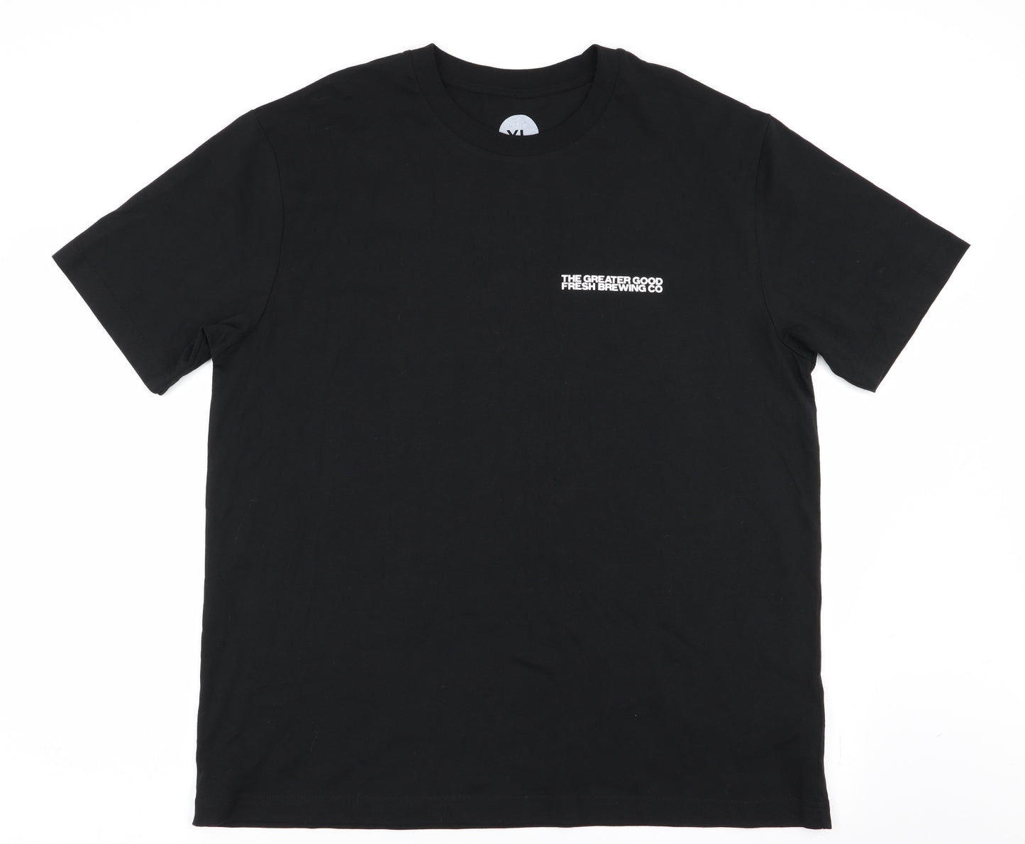 fresh threads Mens Black    T-Shirt Size XL