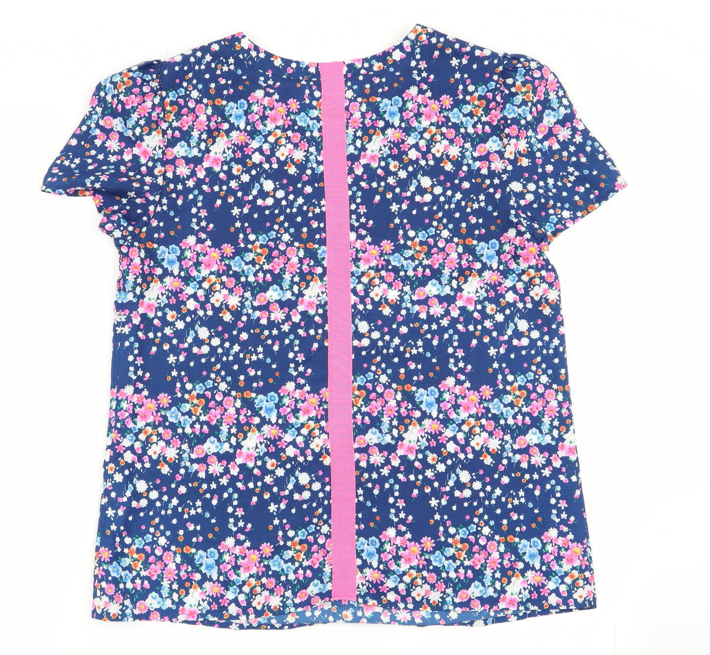 Oasis Womens Multicoloured Floral  Basic Blouse Size 10
