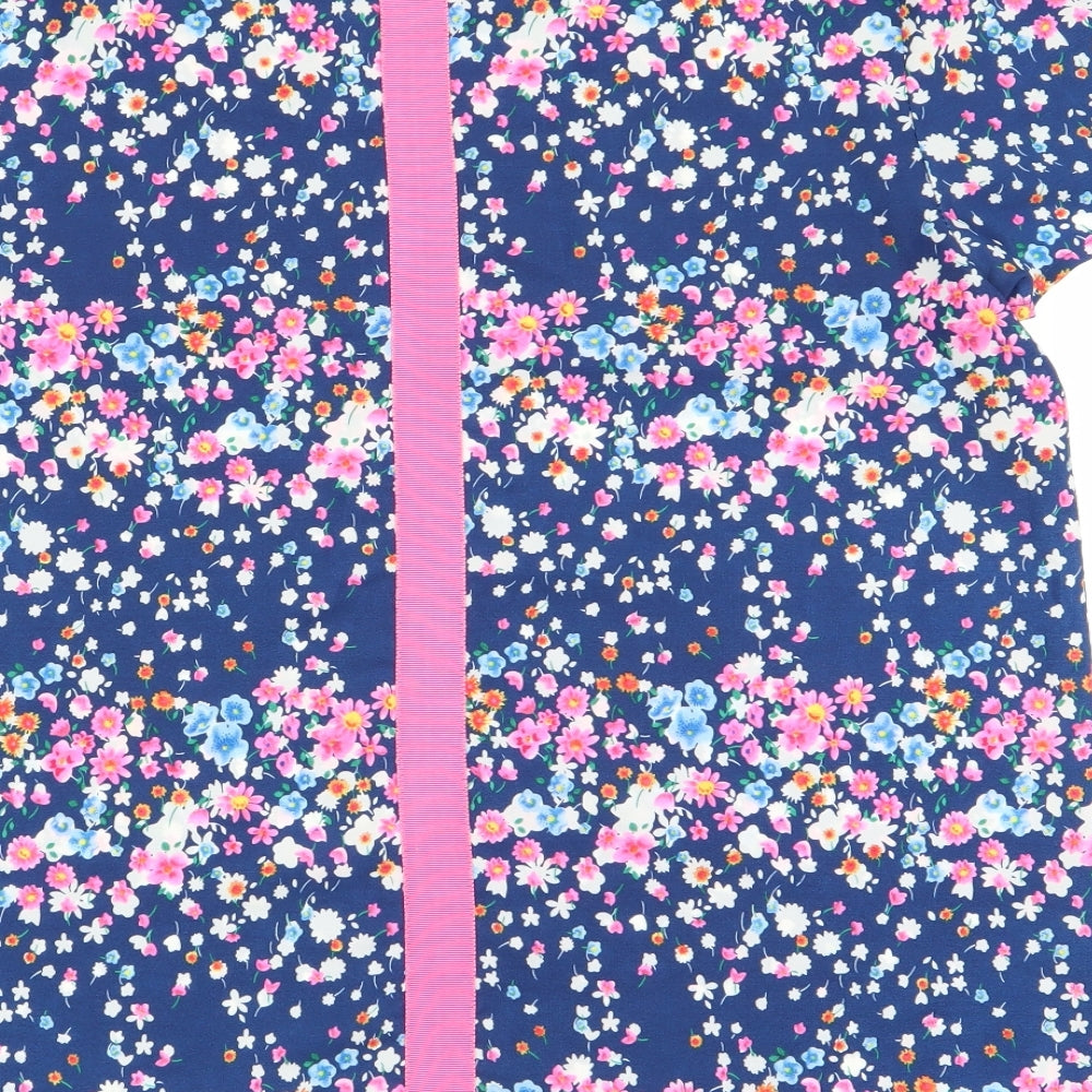 Oasis Womens Multicoloured Floral  Basic Blouse Size 10