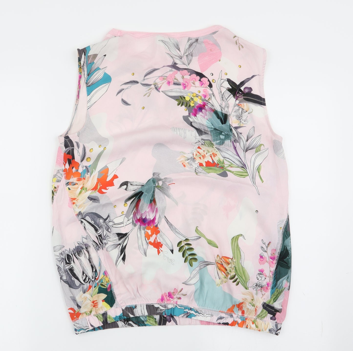NEXT Womens Multicoloured Floral  Basic Tank Size 10