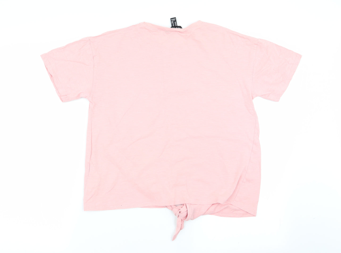 New Look Womens Pink   Basic T-Shirt Size 12