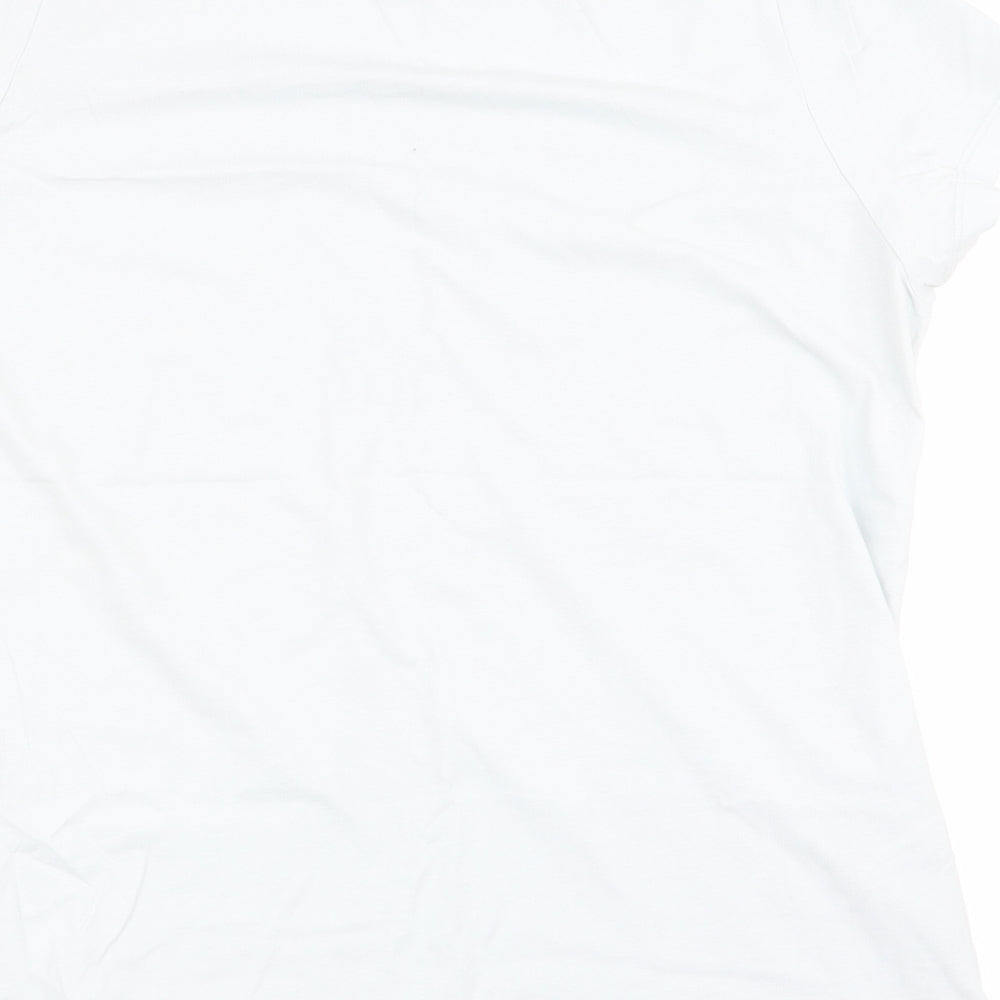 Avon Womens Blue Solid  Top Pyjama Top Size 12