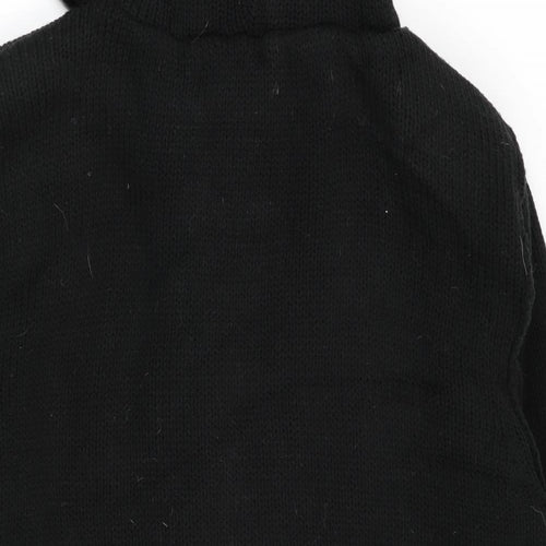 oak ridge Mens Black   Full Zip Jumper Size L
