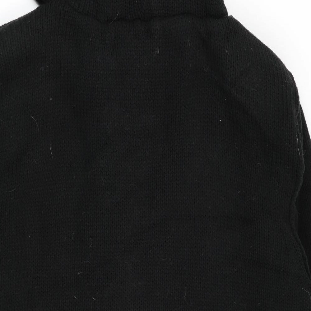 oak ridge Mens Black   Full Zip Jumper Size L