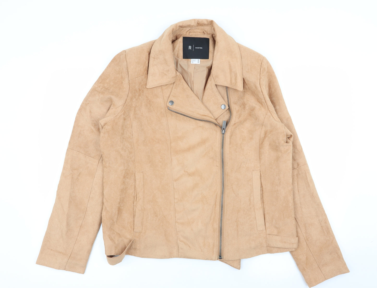 Essentials Womens Beige   Jacket Coat Size 18
