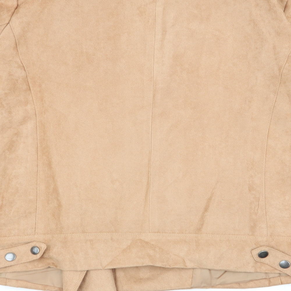 Essentials Womens Beige   Jacket Coat Size 18