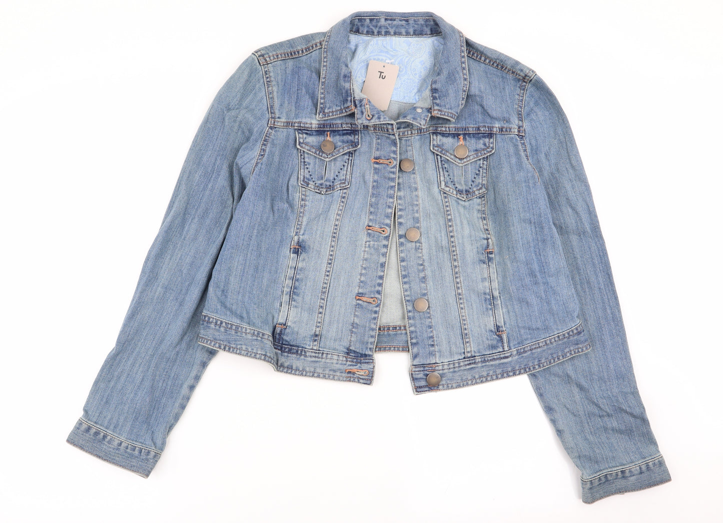TU Womens Blue   Jacket  Size 16