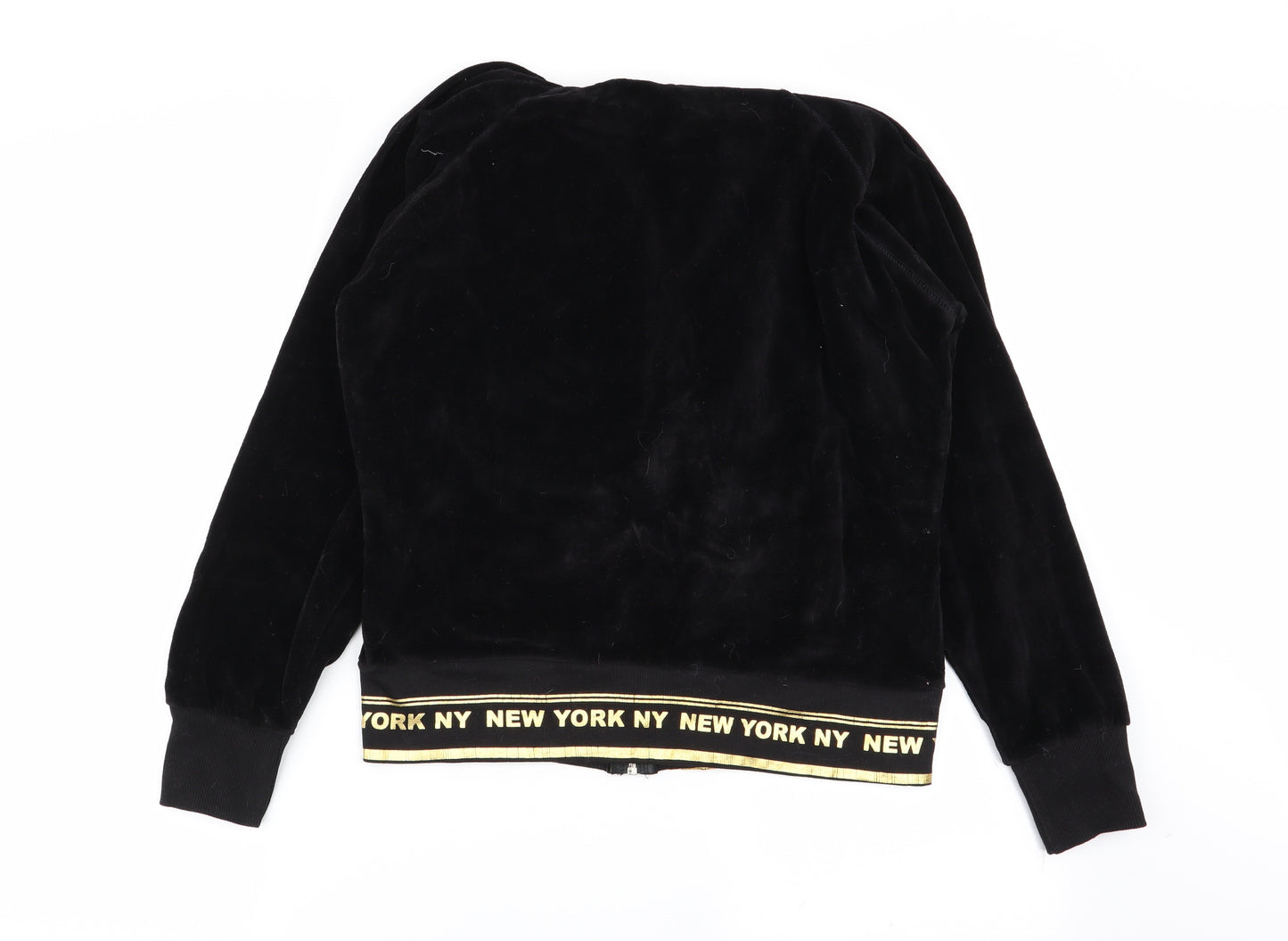 Grace Womens Black   Full Zip Jumper Size 16