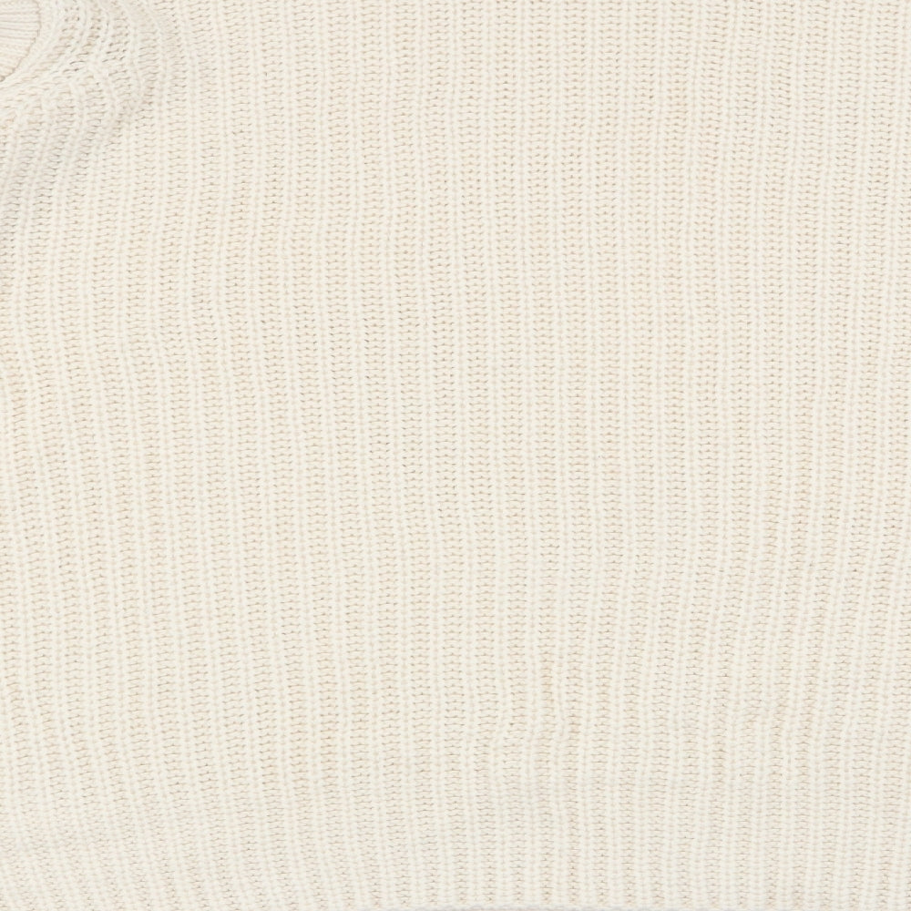 Primark Womens Ivory   Pullover Jumper Size 12  - size 12-14