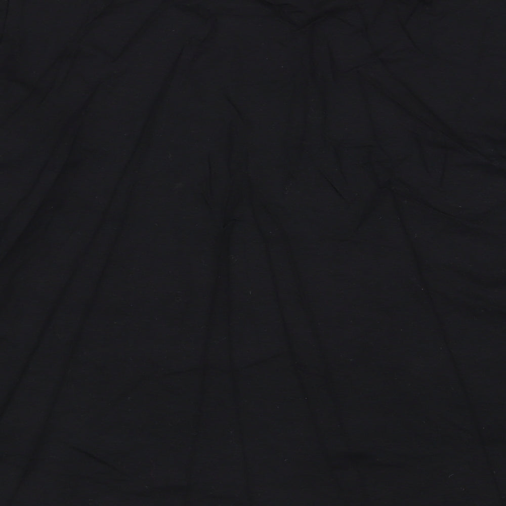 Boohoo Womens Black   Basic T-Shirt Size 16