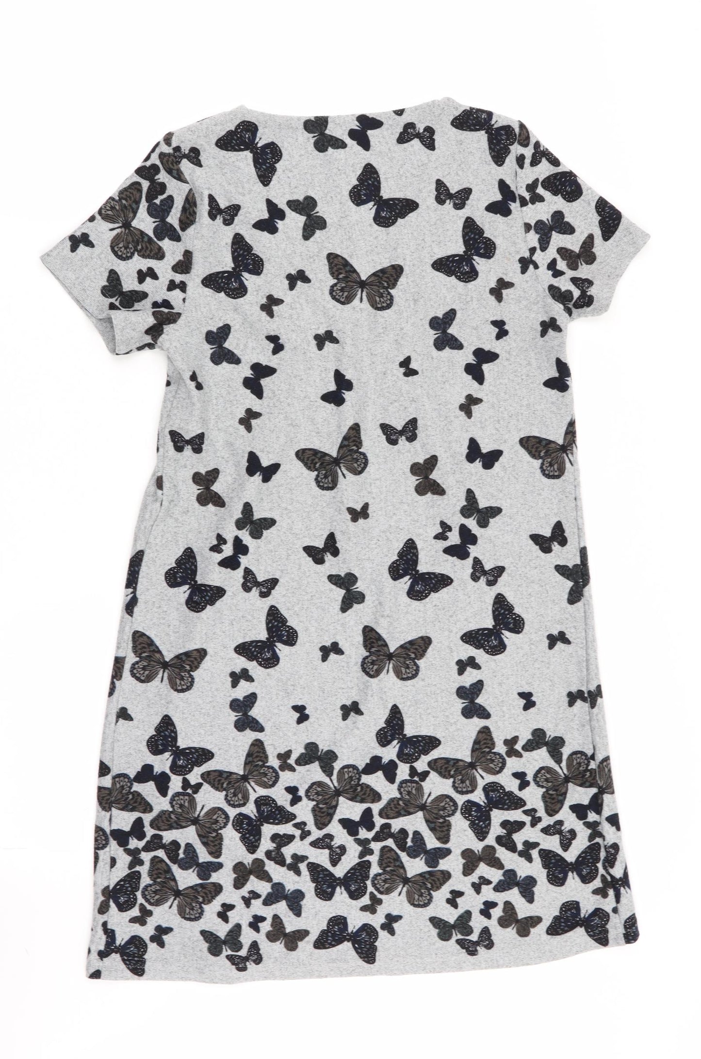 blue vanilla Womens Grey   Fit & Flare  Size S