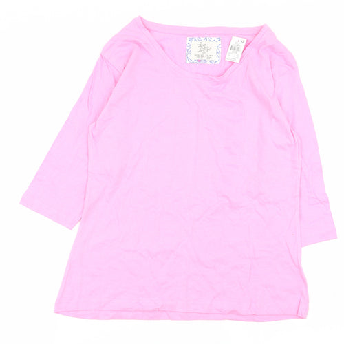 Primark Womens Pink Solid  Top Robe Size 10