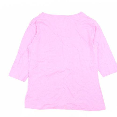 Primark Womens Pink Solid  Top Robe Size 10