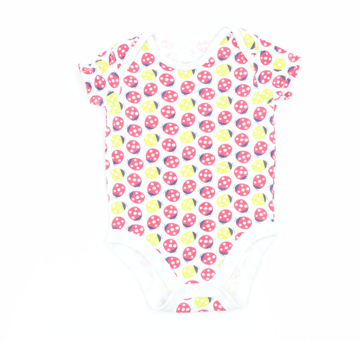 Nutmeg Baby Multicoloured Animal Print Babygrow One-Piece Size 3-6 Months