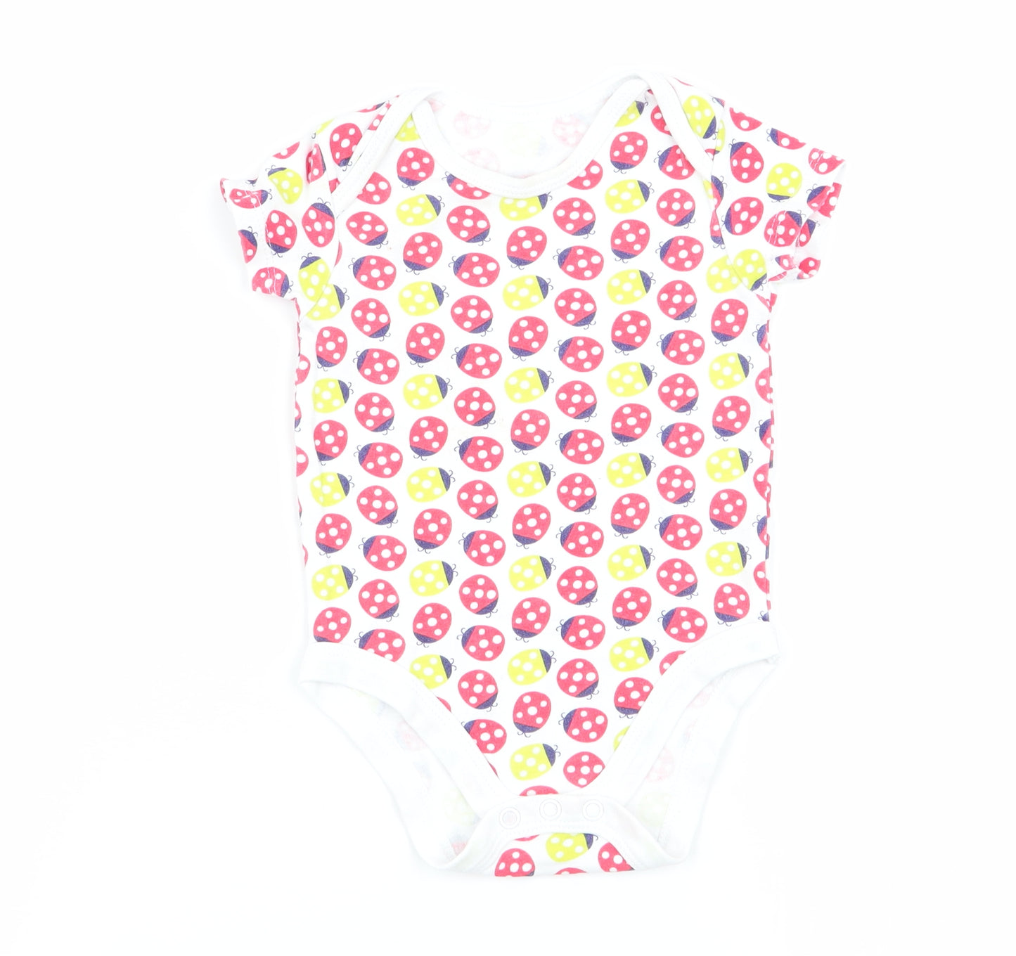 Nutmeg Baby Multicoloured Animal Print  Babygrow One-Piece Size 3-6 Months