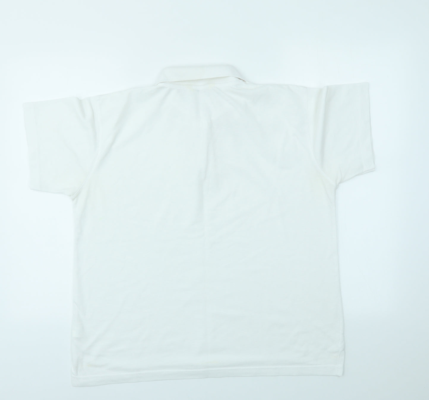 Atlantic Bay Womens White   Basic T-Shirt Size 14