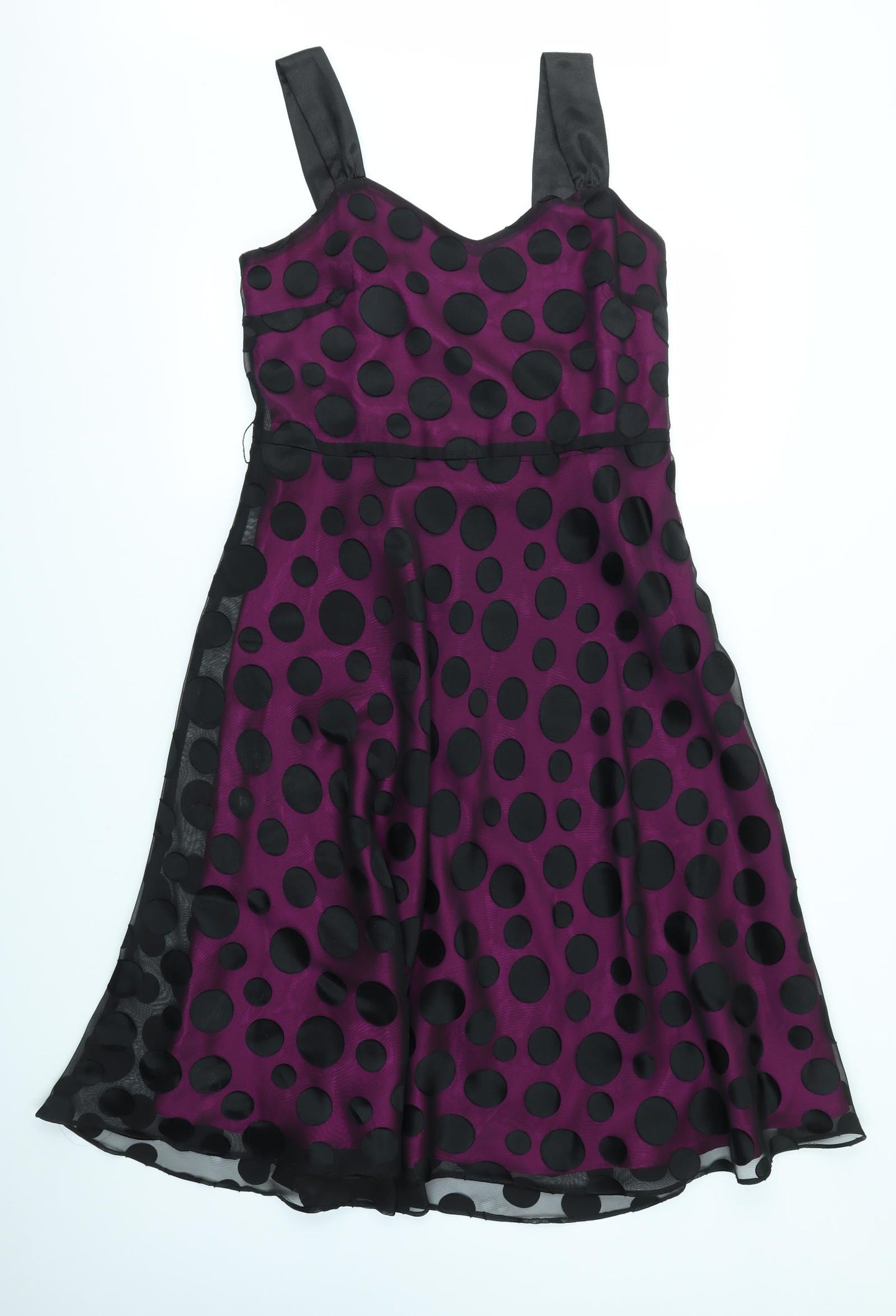 Roman Womens Multicoloured Polka Dot  Jacket Dress  Size 14
