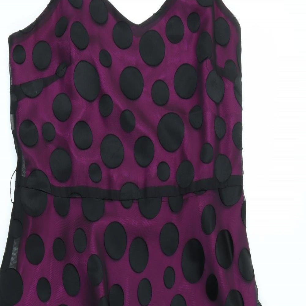 Roman Womens Multicoloured Polka Dot  Jacket Dress  Size 14