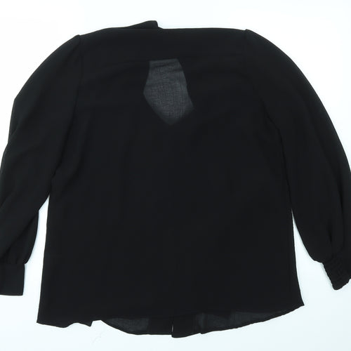 F&F Womens Black   Basic Blouse Size 10