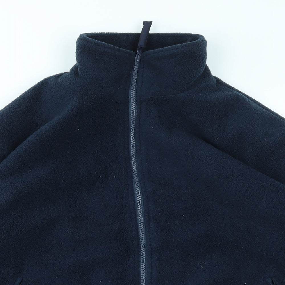 Alexandra Mens Blue   Full Zip Hoodie Size S