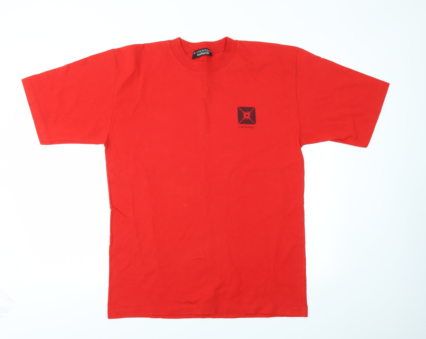 Cacharel Mens Red    T-Shirt Size L