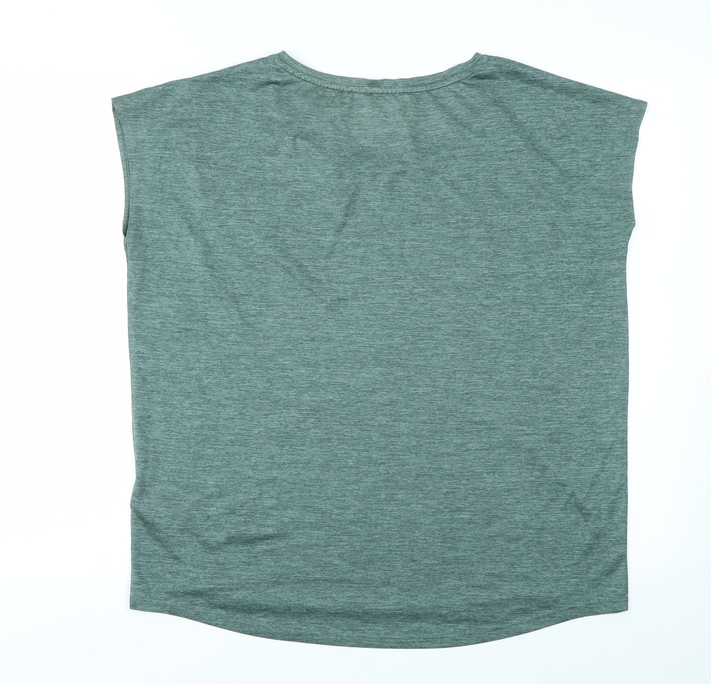 H&M Womens Green   Basic T-Shirt Size M