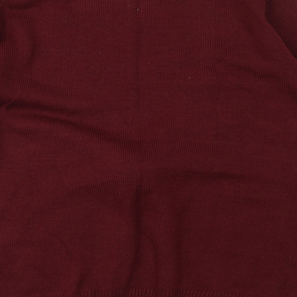 NEXT Mens Red Animal Print  Pullover Sweatshirt Size 2XL