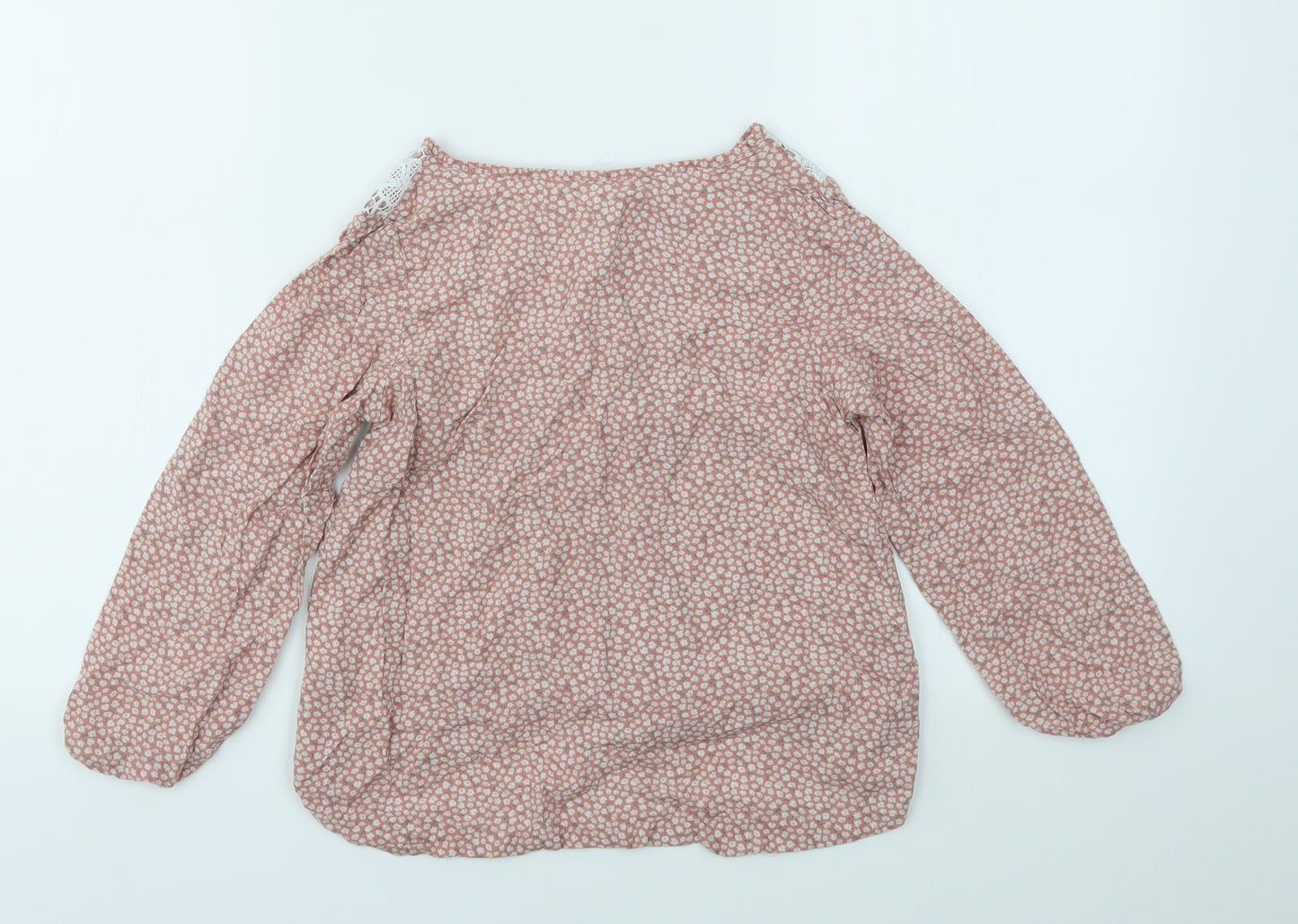 H&M Girls Multicoloured Floral  Basic Blouse Size 8 Years