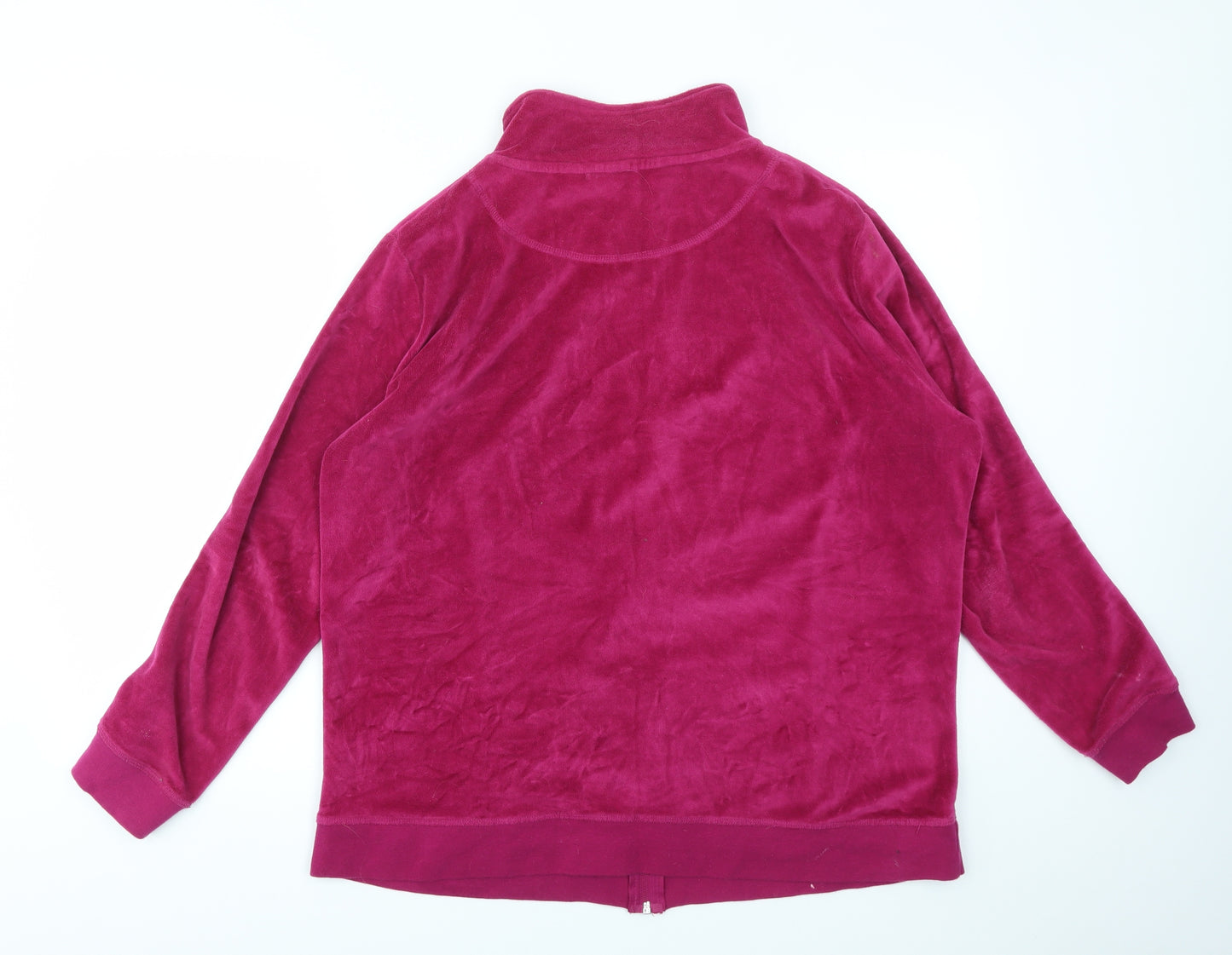ESMARA Womens Pink   Full Zip Jumper Size XL