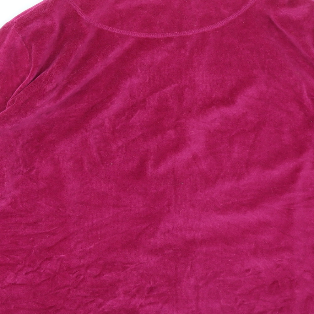 ESMARA Womens Pink   Full Zip Jumper Size XL
