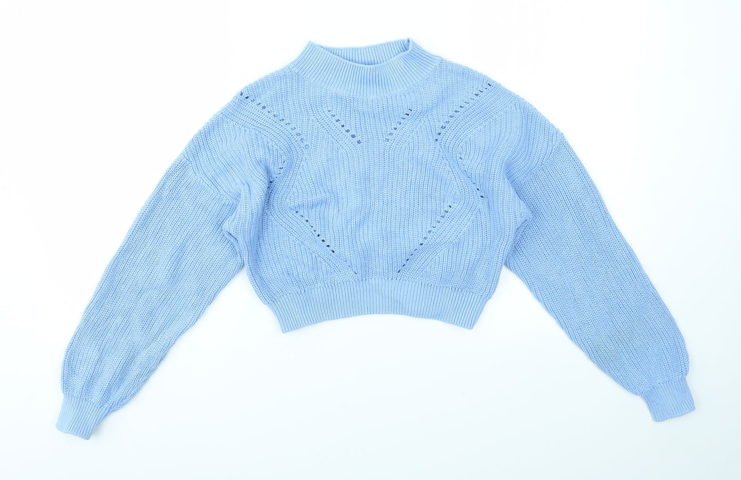 H&M Girls Blue   Pullover Jumper Size 9-10 Years