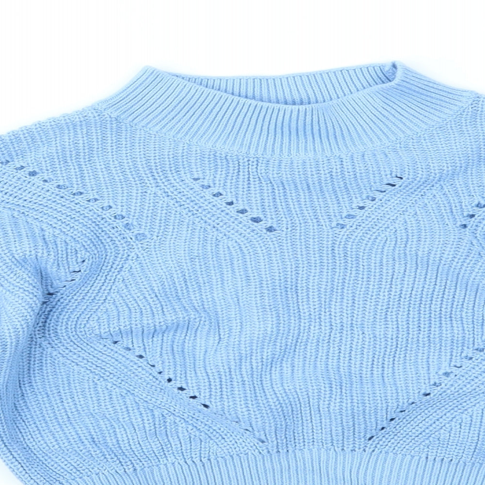H&M Girls Blue   Pullover Jumper Size 9-10 Years