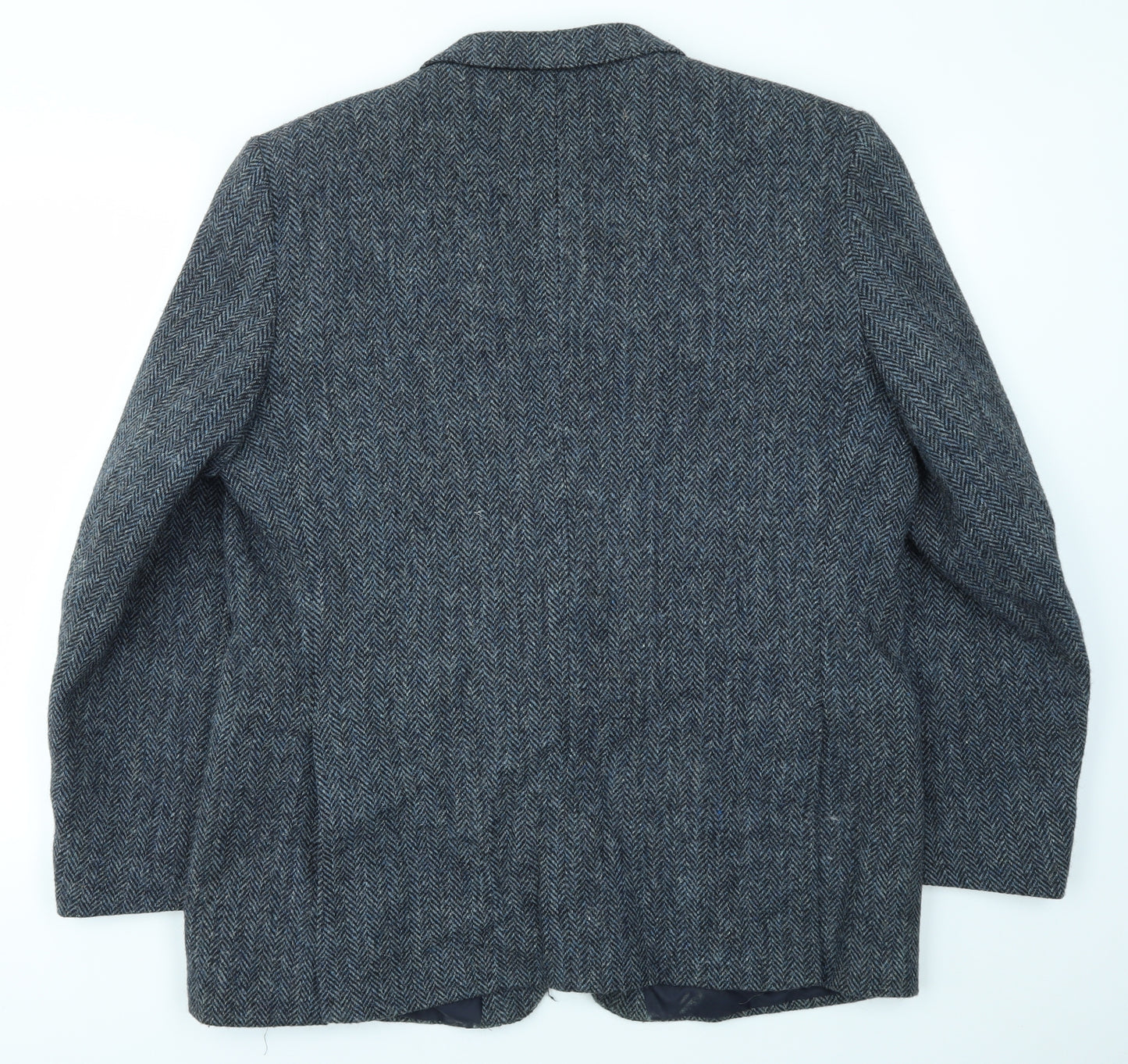 Harris Tweed Mens Blue   Jacket Blazer Size 46
