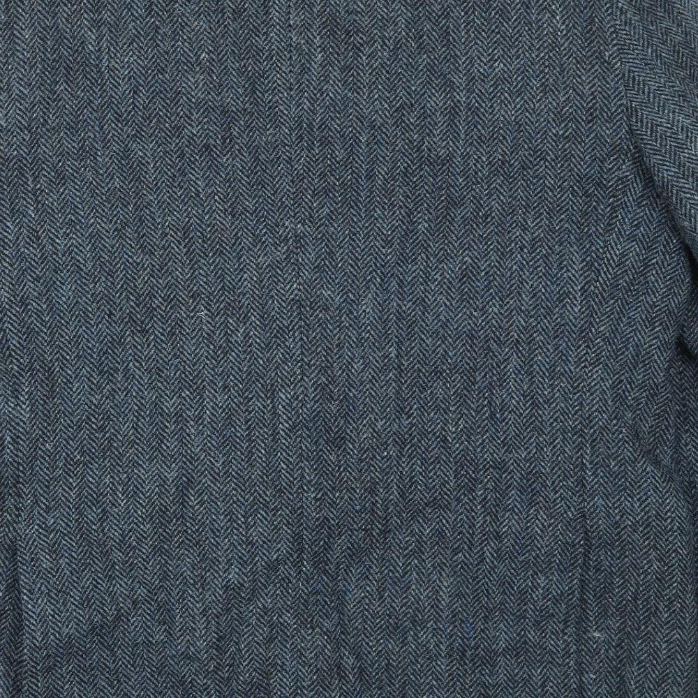 Harris Tweed Mens Blue   Jacket Blazer Size 46