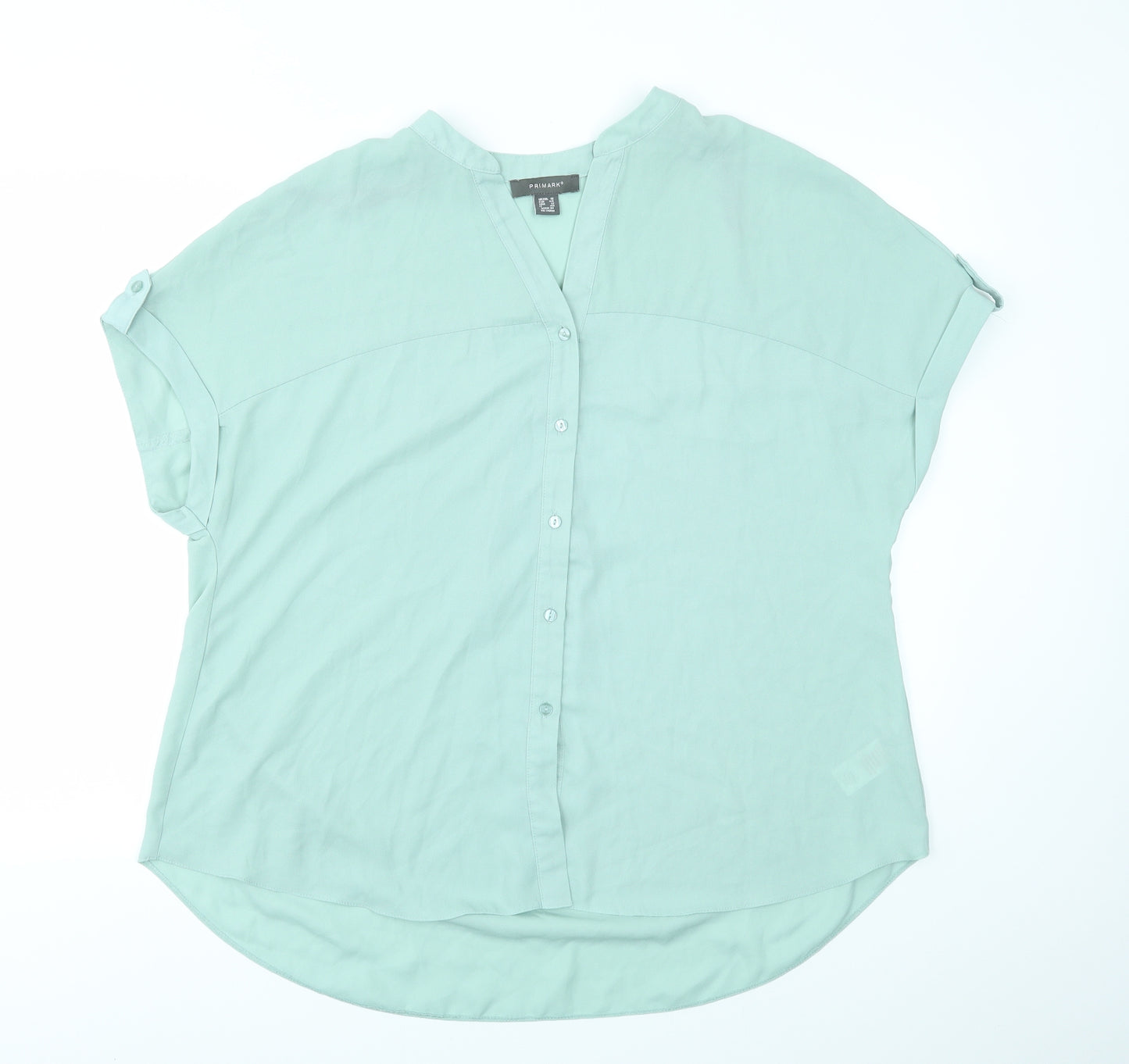 Primark Womens Blue   Basic Blouse Size 16