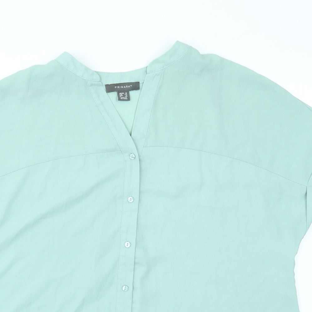 Primark Womens Blue   Basic Blouse Size 16