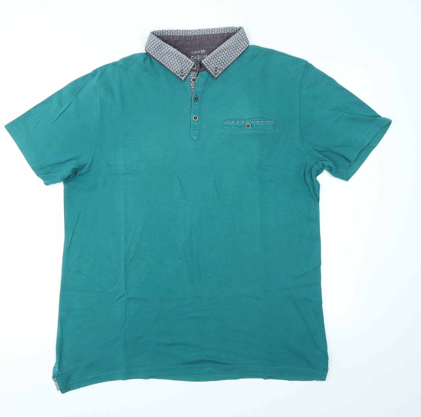 George Mens Blue    T-Shirt Size XL
