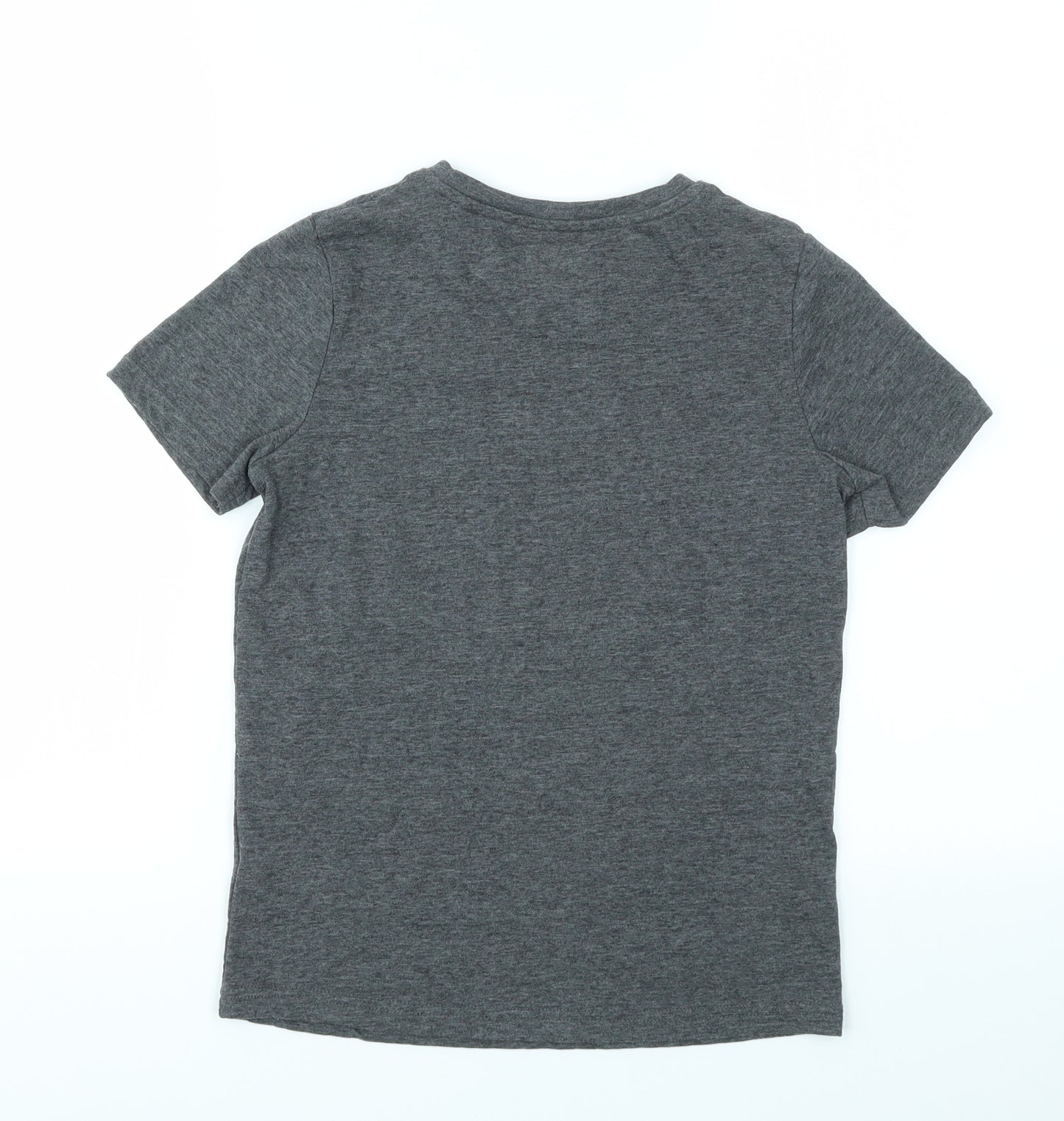 TU Boys Grey   Basic T-Shirt Size 10 Years
