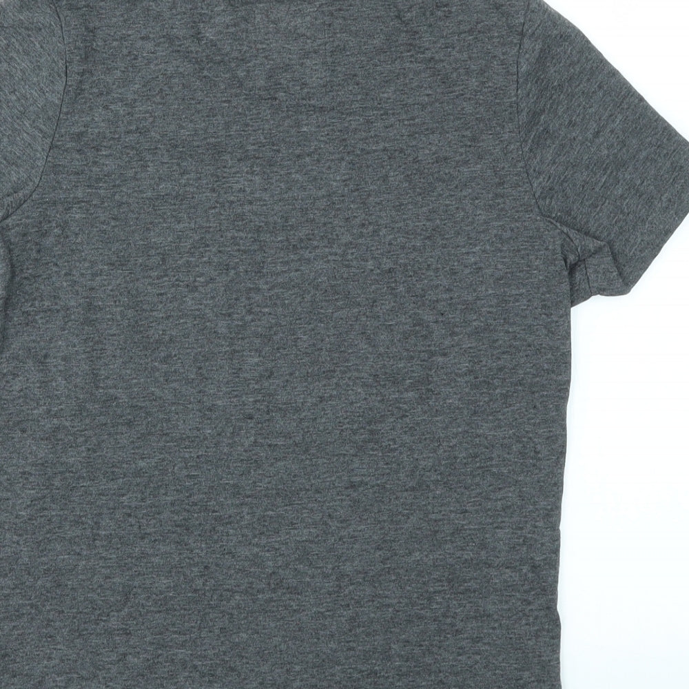 TU Boys Grey   Basic T-Shirt Size 10 Years