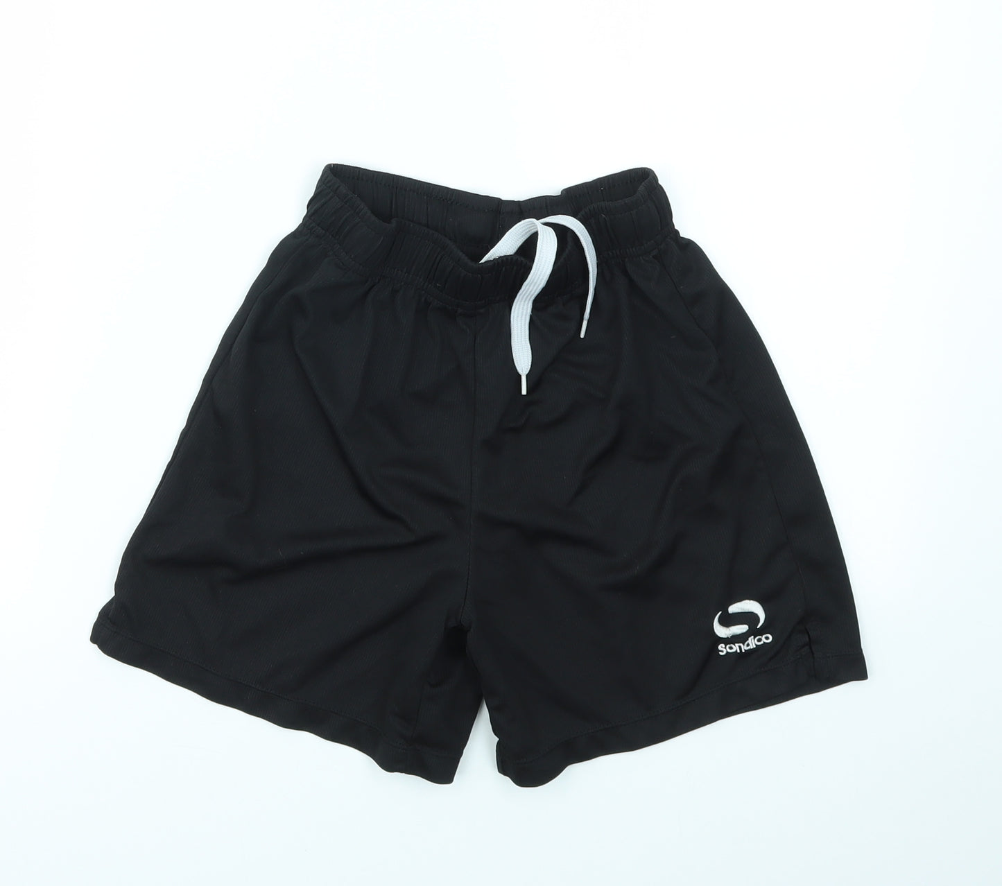 SONDICO  Boys Black   Sweat Shorts Size 9-10 Years