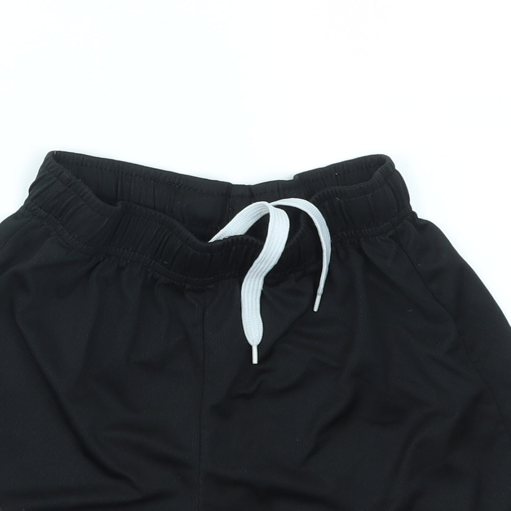 SONDICO  Boys Black   Sweat Shorts Size 9-10 Years