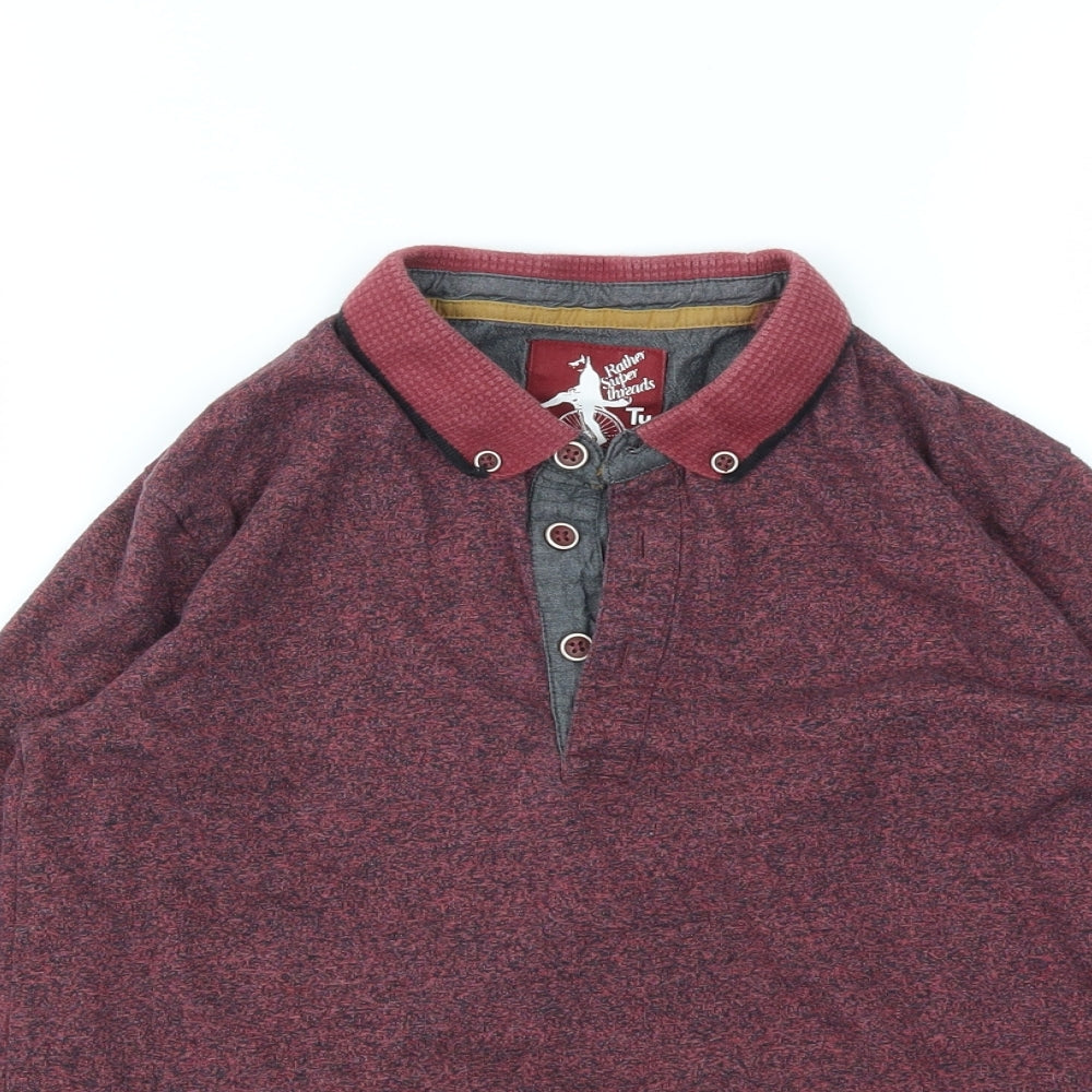 TU Boys Purple   Basic T-Shirt Size 10 Years