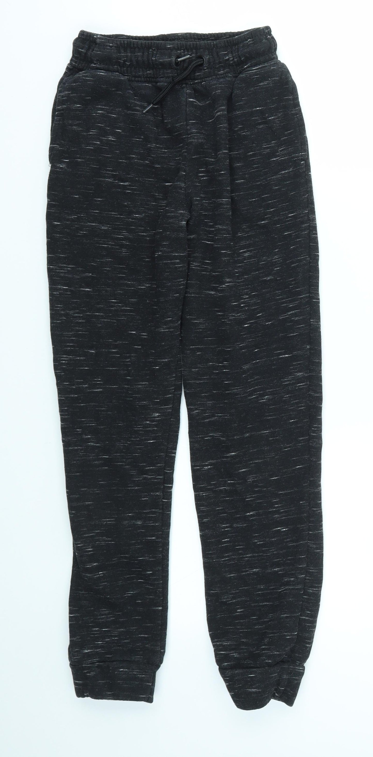 Primark Boys Black   Jogger Trousers Size 10-11 Years