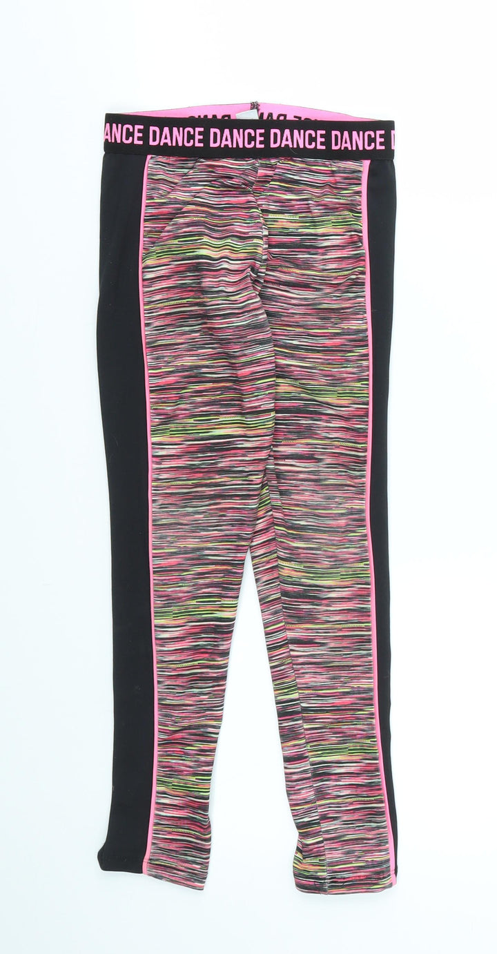 TU Girls Multicoloured Geometric  Jegging Trousers Size 9 Months