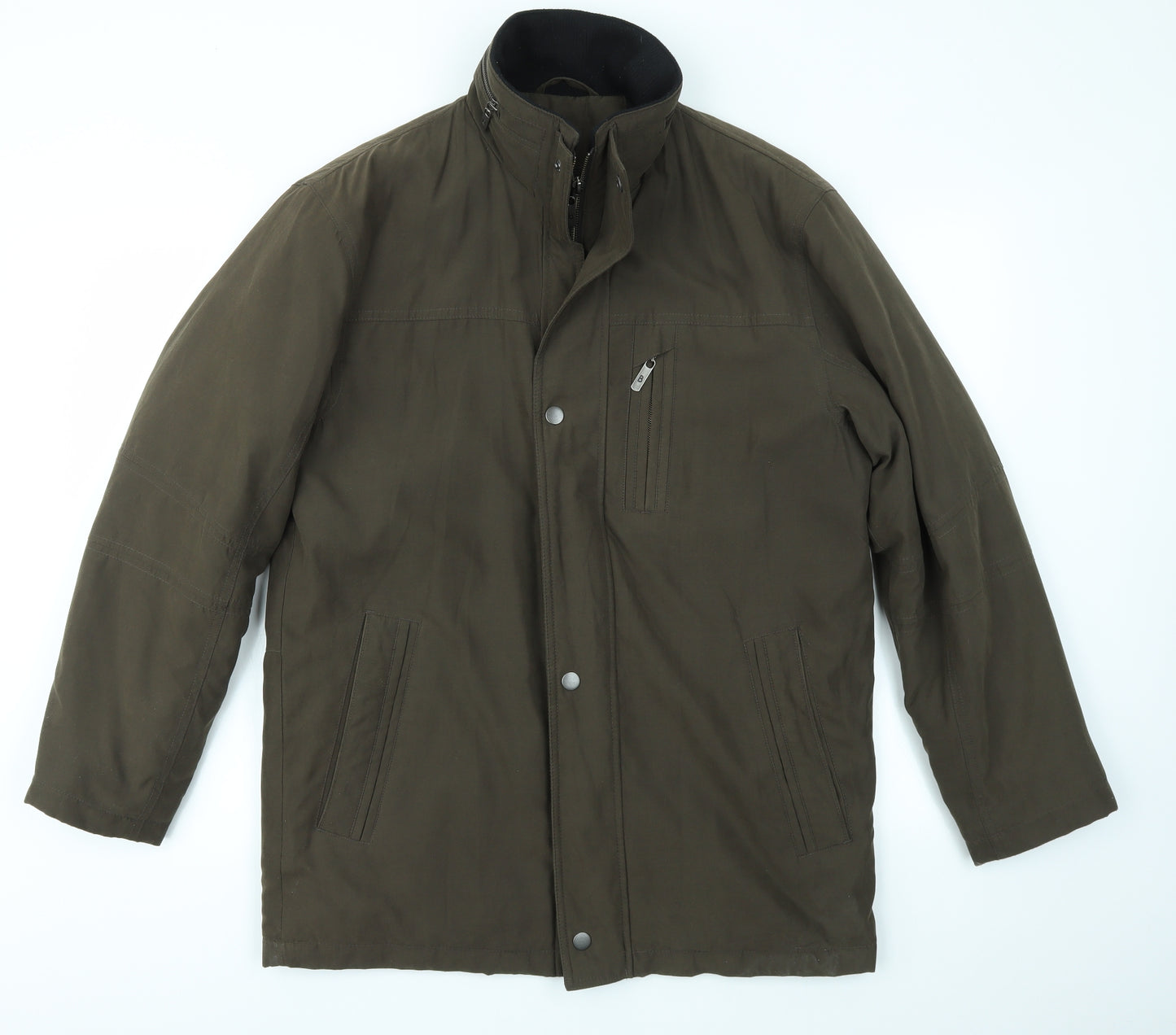 Brook Traverner Mens Brown   Jacket Coat Size 38