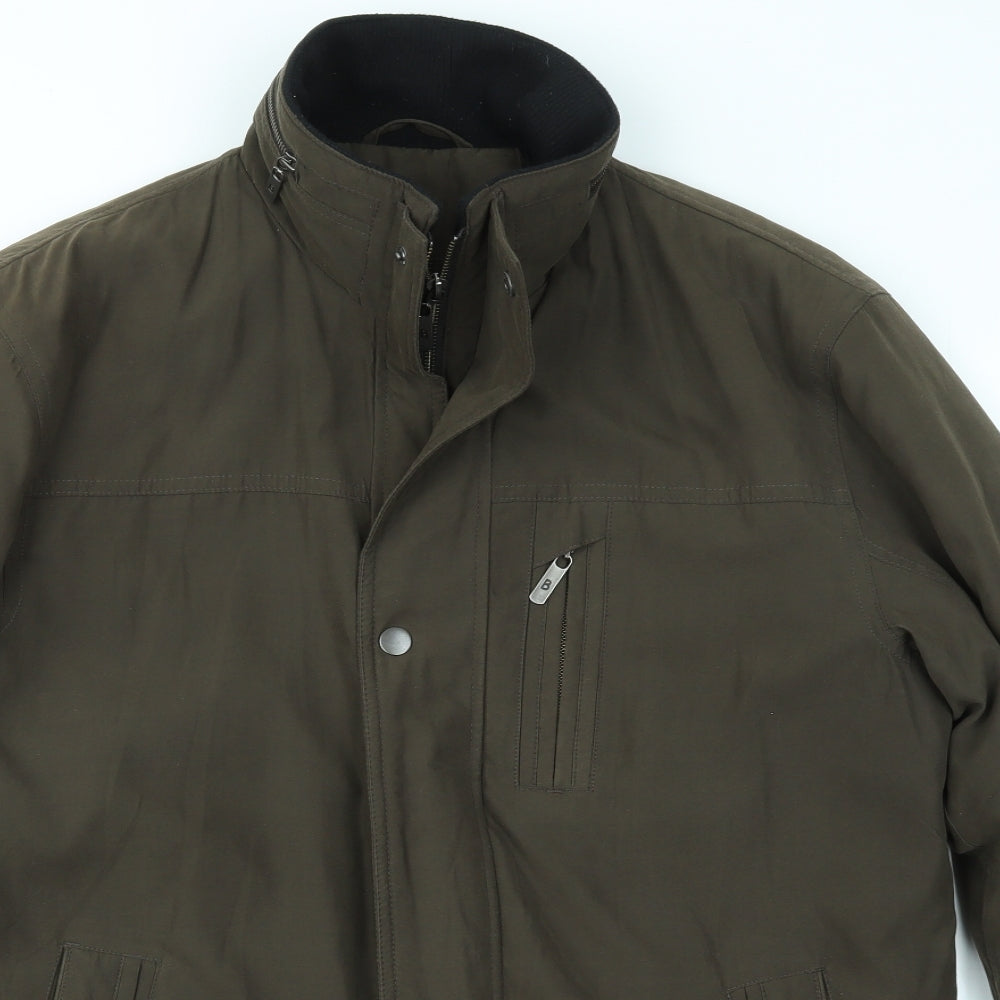 Brook Traverner Mens Brown   Jacket Coat Size 38
