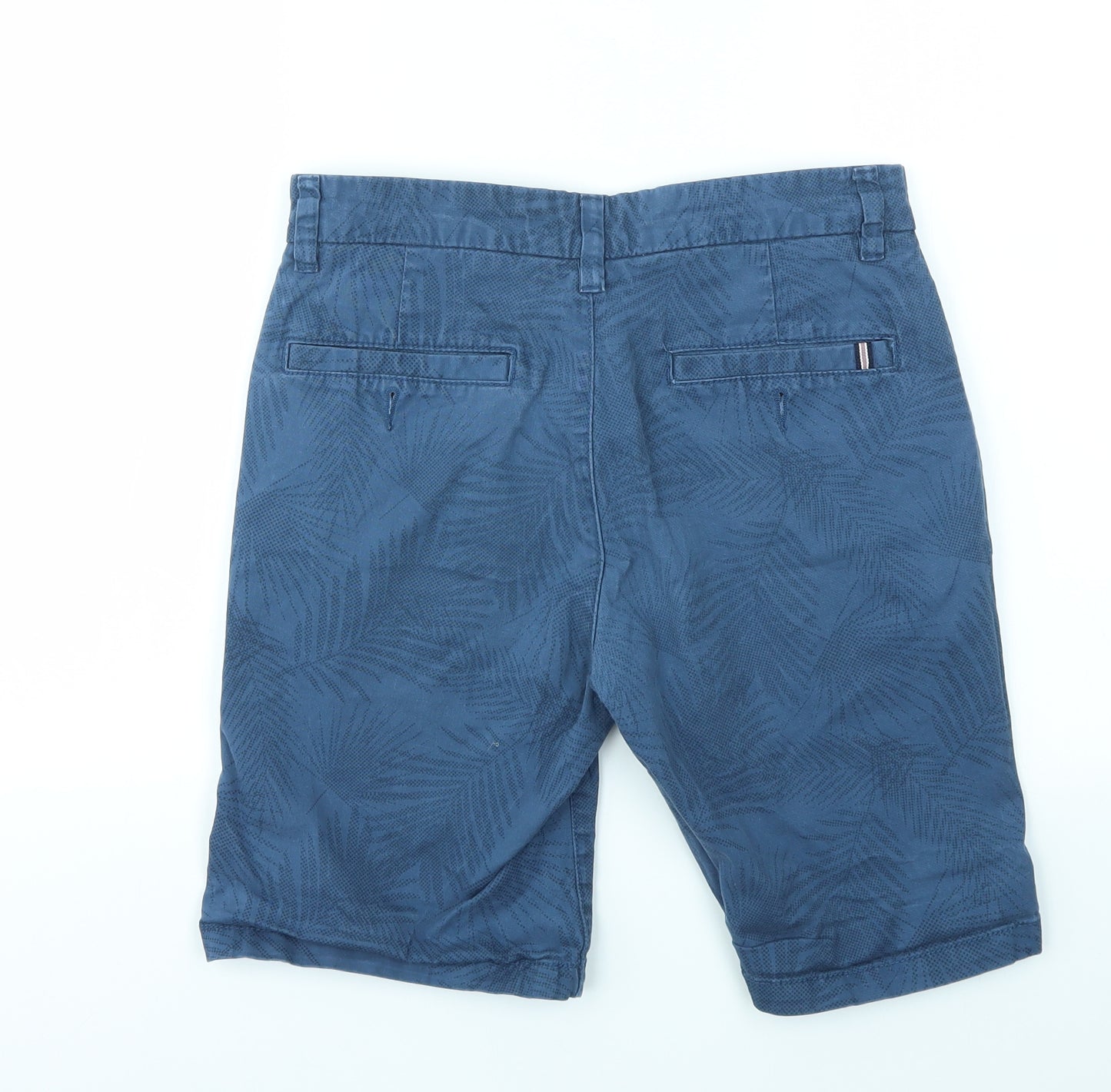 F&F Mens Blue   Chino Shorts Size 30