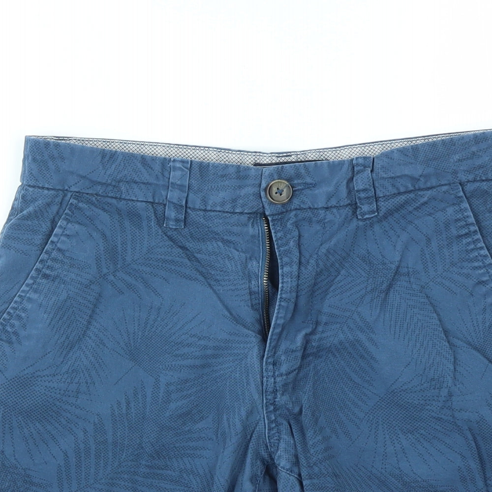 F&F Mens Blue   Chino Shorts Size 30